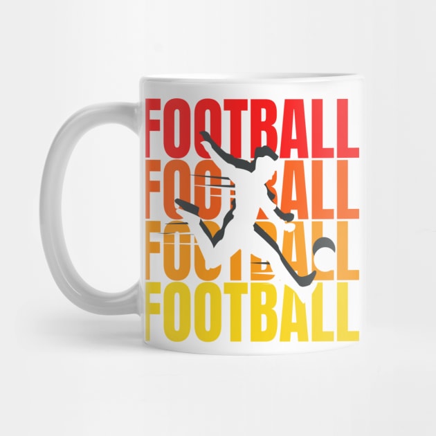 football typographic by LhewyStoreDigitalArt